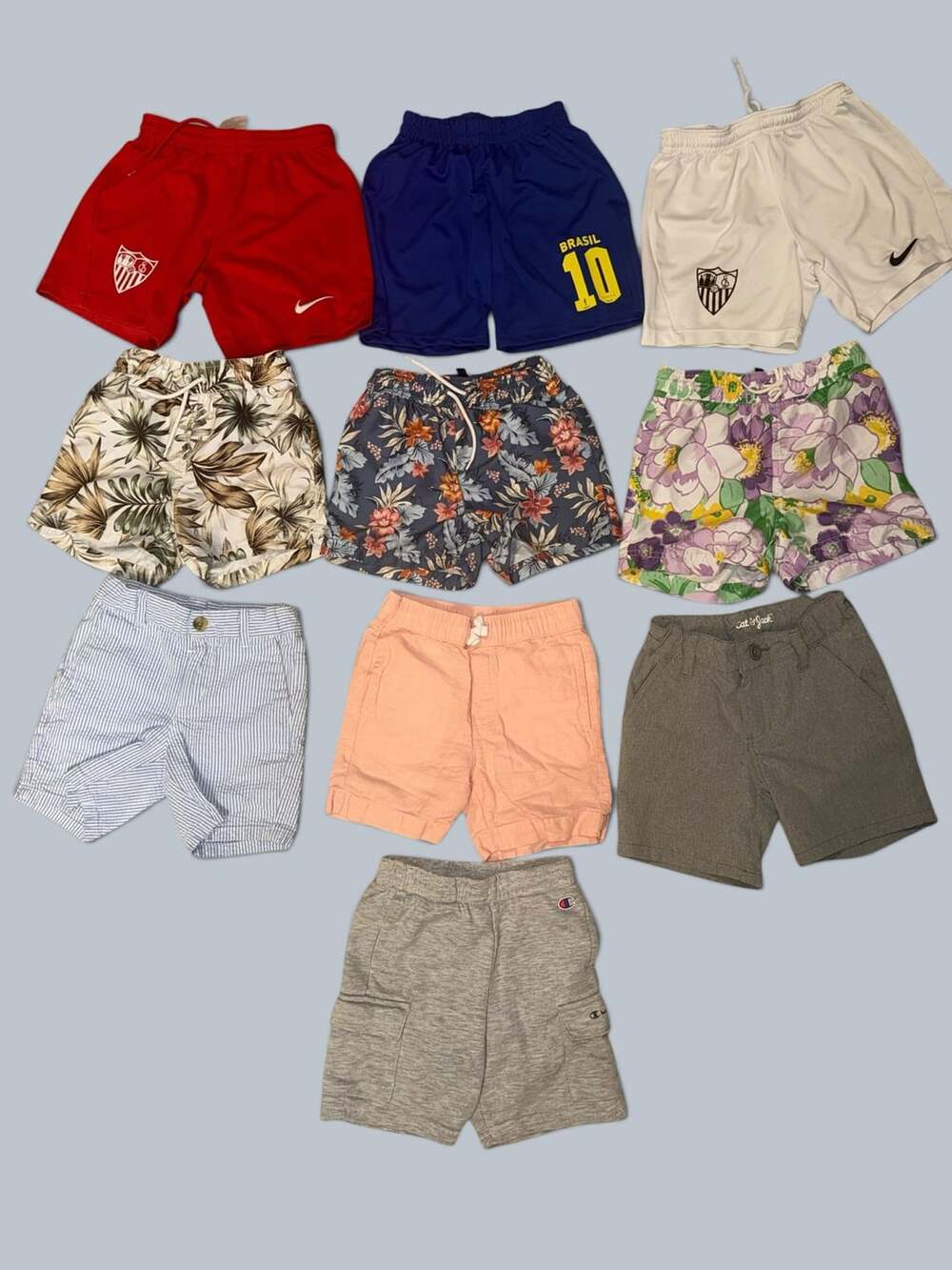 Janie And Jack/Sports Floral Swim Trunks Size 4